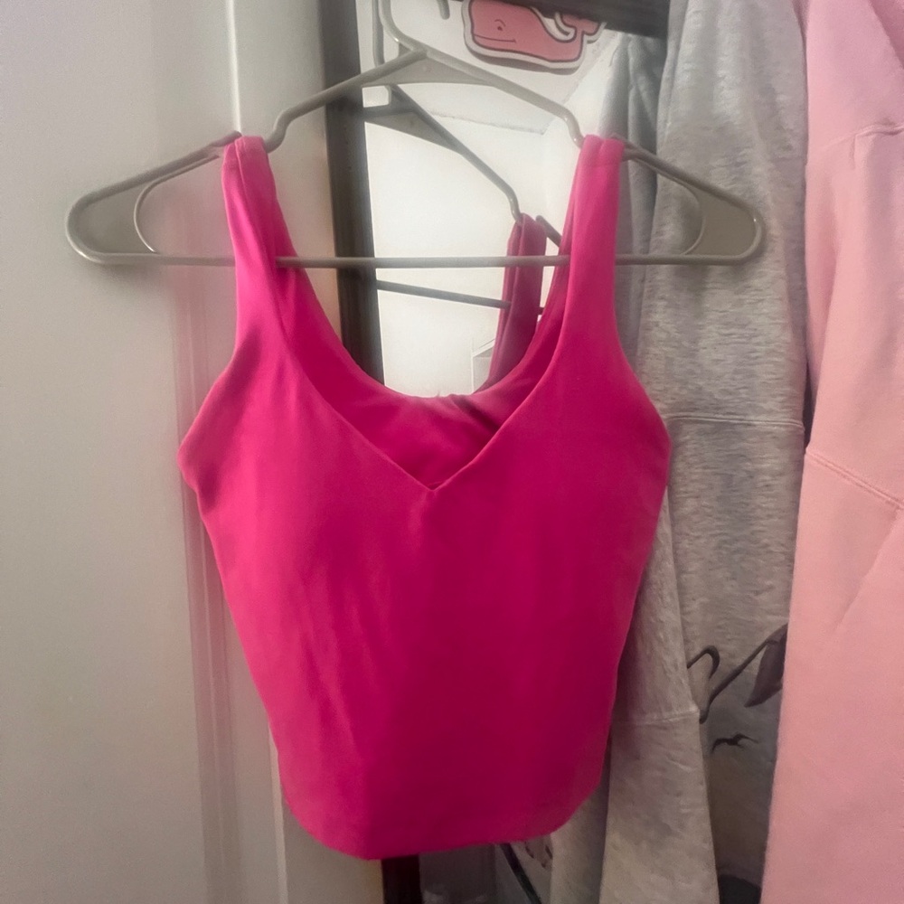 Sonic pink align tank
